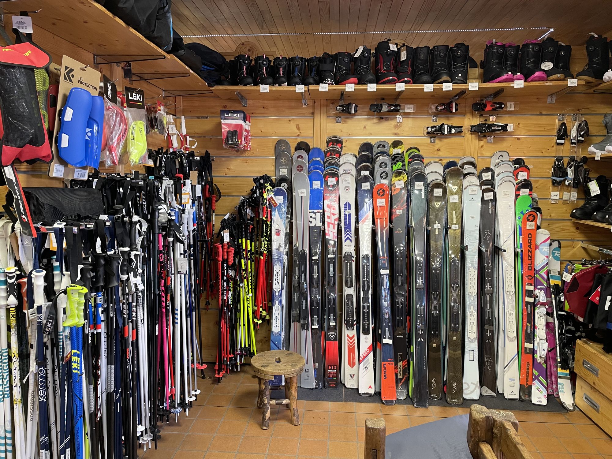 Location de ski à Risoul chez Bernard sports
